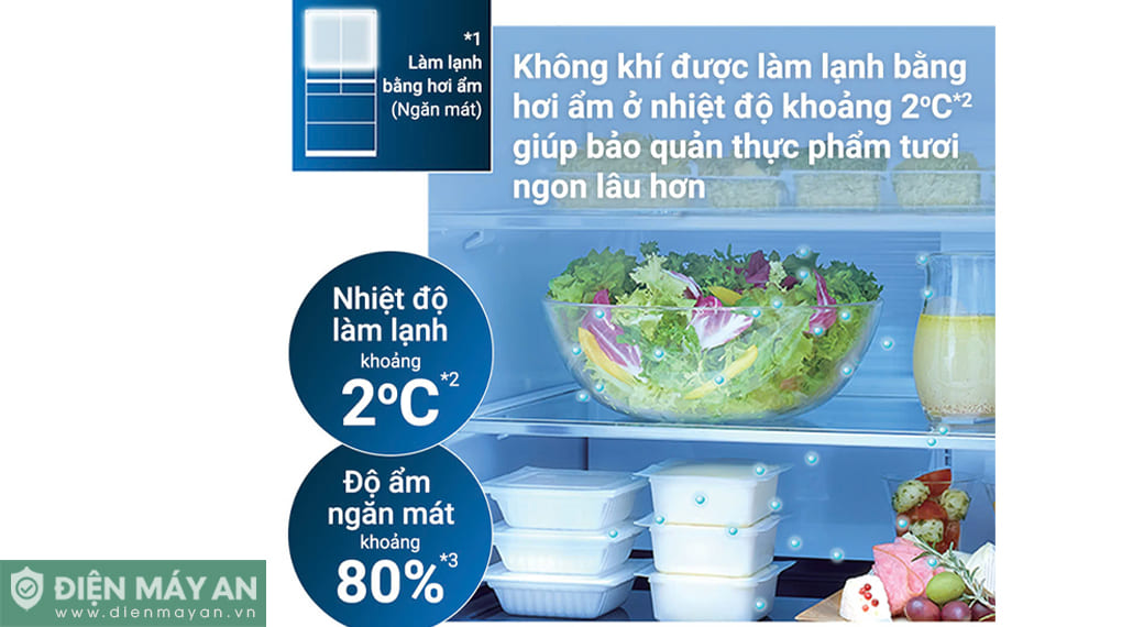 Tủ lạnh Hitachi Inverter 670 lít Multi Door R-GW670TV(XM)